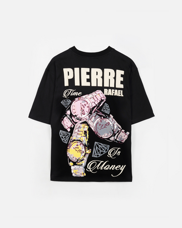 PR Time Is Money Oversized Tee