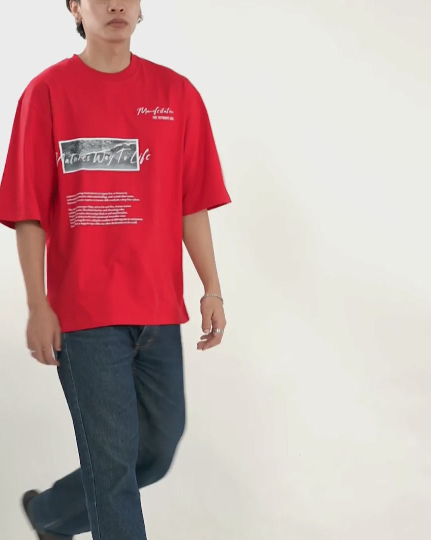 PR Greek Island Oversized Tee