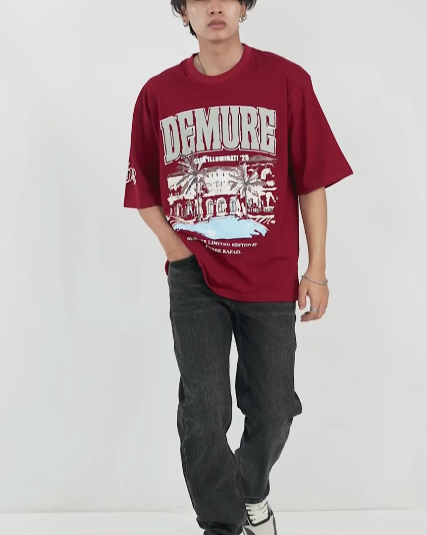 PR Summer Resort Oversized Tee